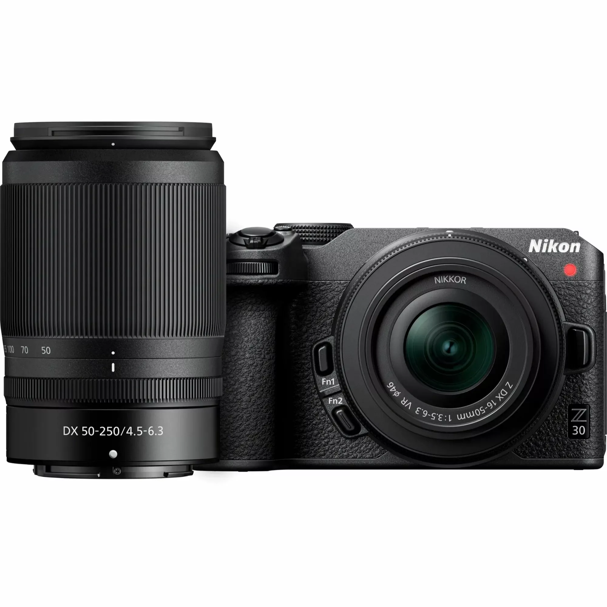 Nikon Z30 Mirrorless Camera with 16-50mm 50-250mm Twin Kit - Black