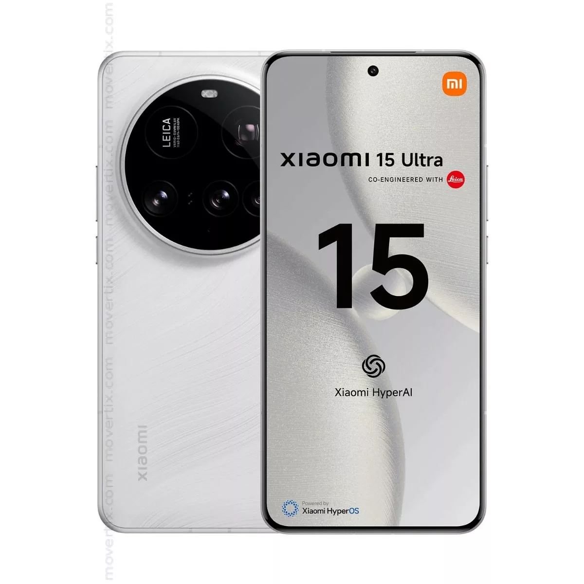 Xiaomi 15 Ultra 5G Dual 16GB 1TB Silver Chrome