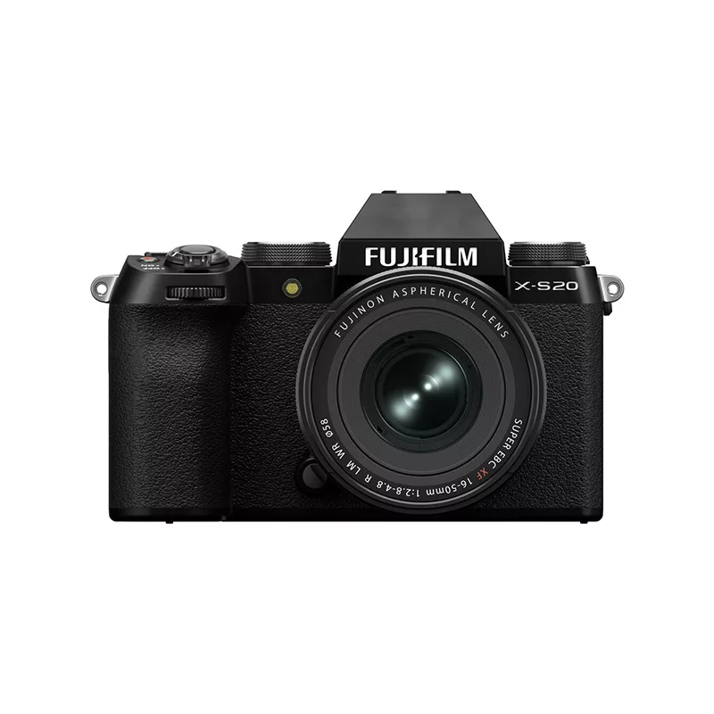 Fujifilm X-S20 Mirrorless Camera 16-50 f 2.8-4.8 Lens Black