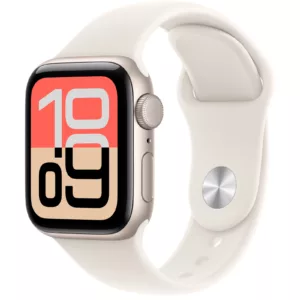 Apple Watch SE 3 GPS 40mm SM-MEH34 S/M Starlight Aluminium Case with Starlight Sport Band