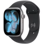 Apple Watch 11 GPS 42mm Jet Black Aluminium MEQW4 S/M Space Grey Band