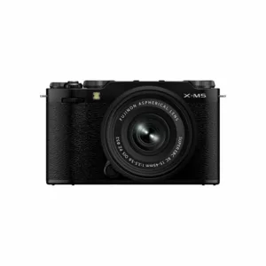 Fujifilm X-M5 Mirrorless Camera with XC 15-45mm f/3.5-5.6 Lens - Black