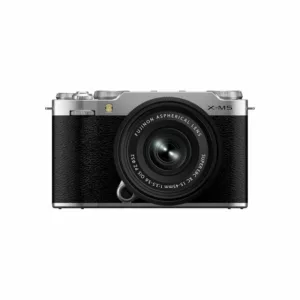 Fujifilm X-M5 Mirrorless Camera with XC 15-45mm f/3.5-5.6 Lens - Silver